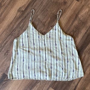 Final Touch Striped Tank Top